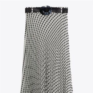 Black & White Zara Maxi Skirt NWT